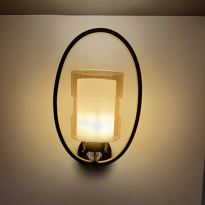 TwinAura Glass Wall Lamp