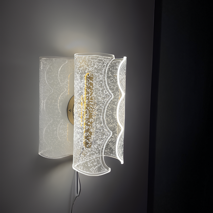 Crystalline Cascade LED Art Light