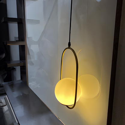 Halo Orb Pendant Light