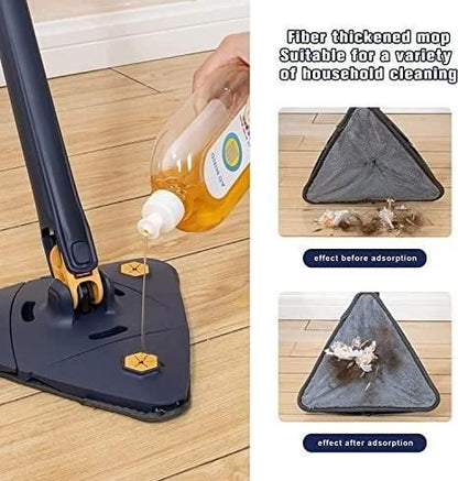 BlueFlex 360° Triangle Cleaning Mop