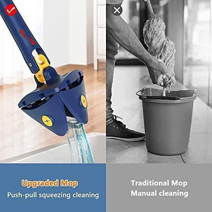 BlueFlex 360° Triangle Cleaning Mop